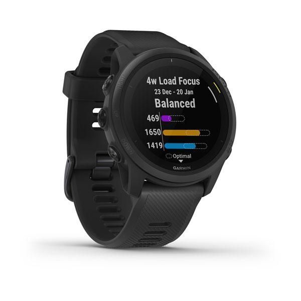 Смарт-годинник Garmin Forerunner 745 чорний з чорним ремінцем