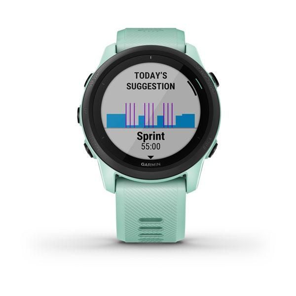 Garmin Forerunner 745 Neo Tropic Smartwatch with Turquoise Strap
