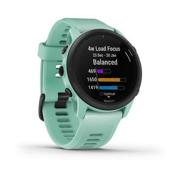 Garmin Forerunner 745 Neo Tropic Smartwatch with Turquoise Strap