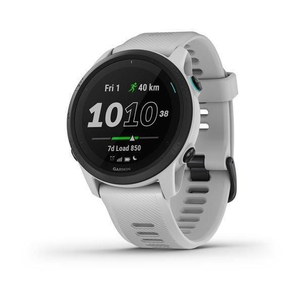 Смарт-часы Garmin Forerunner 745 белые с белым ремешком
