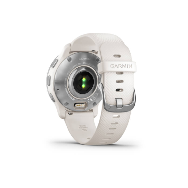 Garmin D2 Air X10 Smartwatch with White Strap for Aviation Enthusiasts