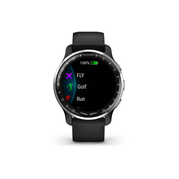 Смарт-годинник Garmin D2 Air X10 з чорним ремінцем для любителів авіації
