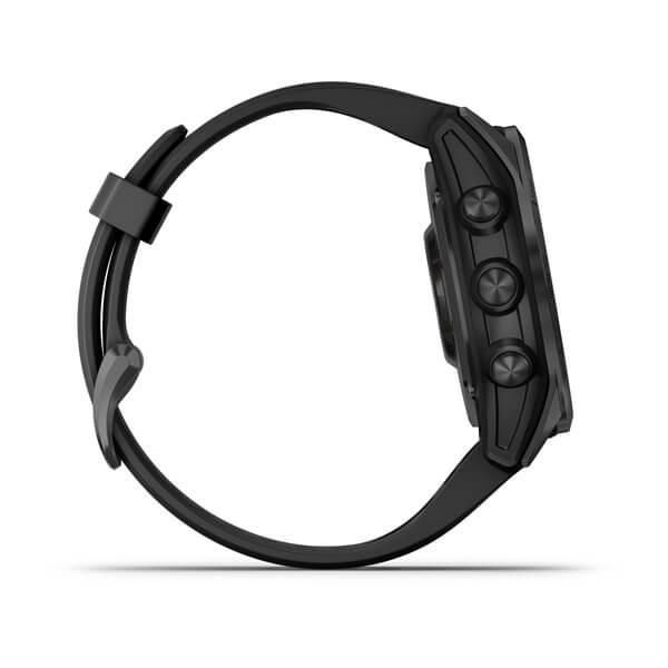 Garmin Fenix ​​7S Solar Smartwatch in Gray with Black Strap