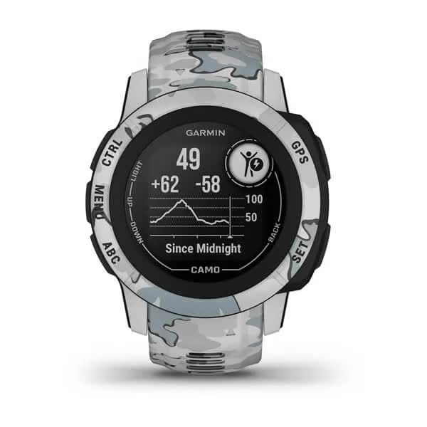 Смарт-годинник Garmin Instinct 2S Camo Edition світло-сірі