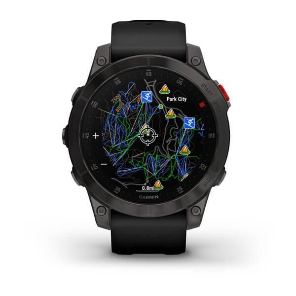 Garmin Epix (Gen 2) Sapphire Black Titanium Smartwatch