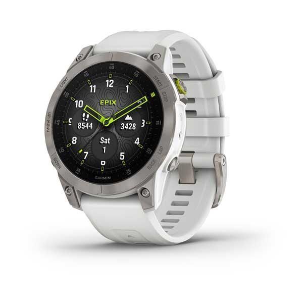 Garmin Epix (Gen 2) Sapphire White Titanium Smartwatch