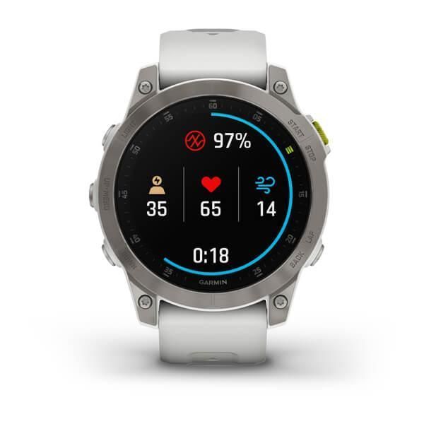 Garmin Epix (Gen 2) Sapphire White Titanium Smartwatch