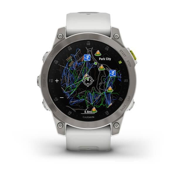 Garmin Epix (Gen 2) Sapphire White Titanium Smartwatch