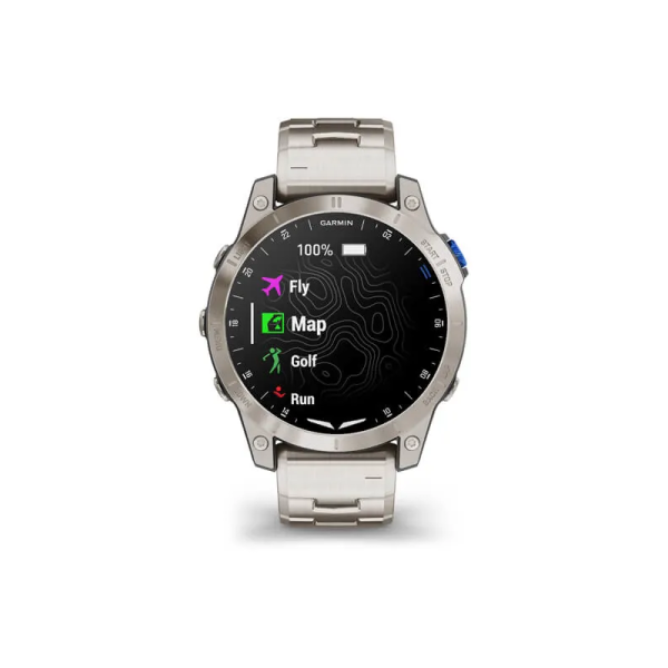 Смарт-годинник Garmin D2 Mach 1 з титановим браслетом