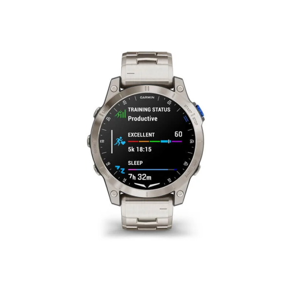 Смарт-годинник Garmin D2 Mach 1 з титановим браслетом