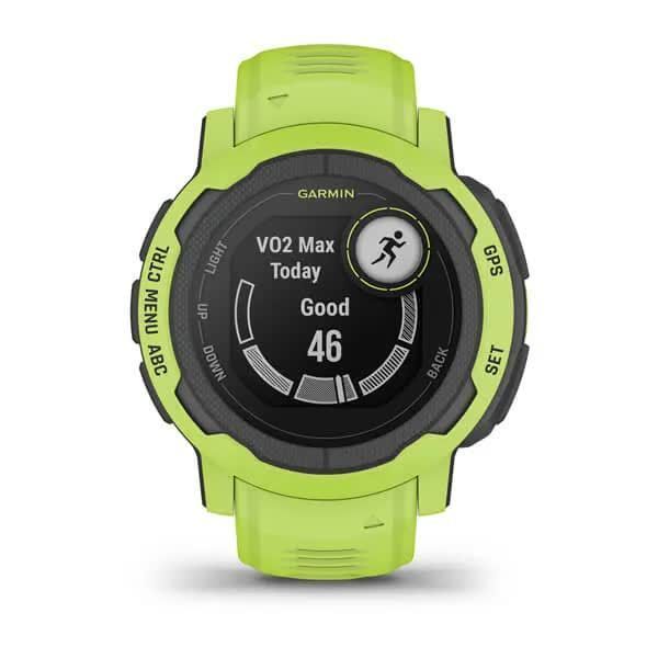 Garmin Instinct 2 Smartwatch in Bright Yellow and Green