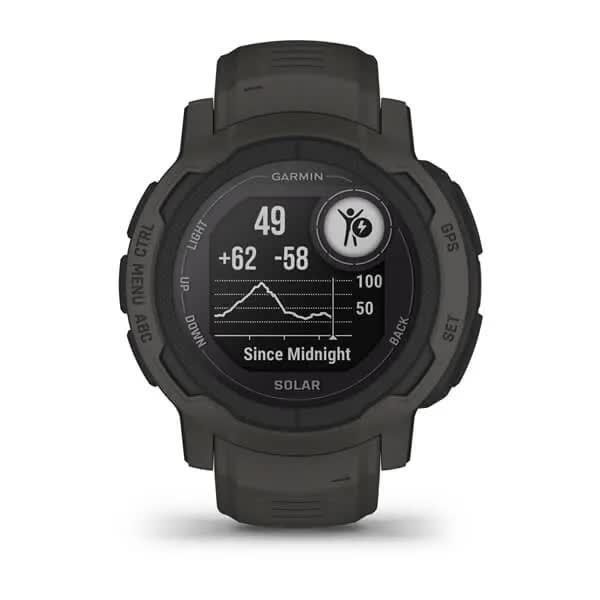 Смарт-годинник Garmin Instinct 2 Solar графіт