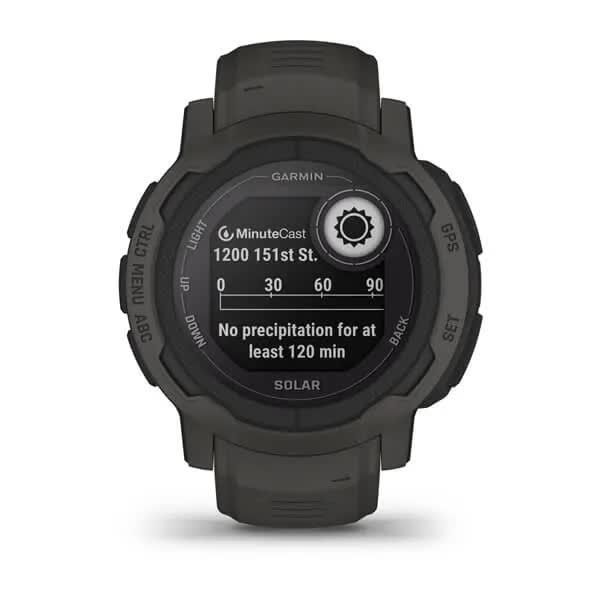 Смарт-годинник Garmin Instinct 2 Solar графіт