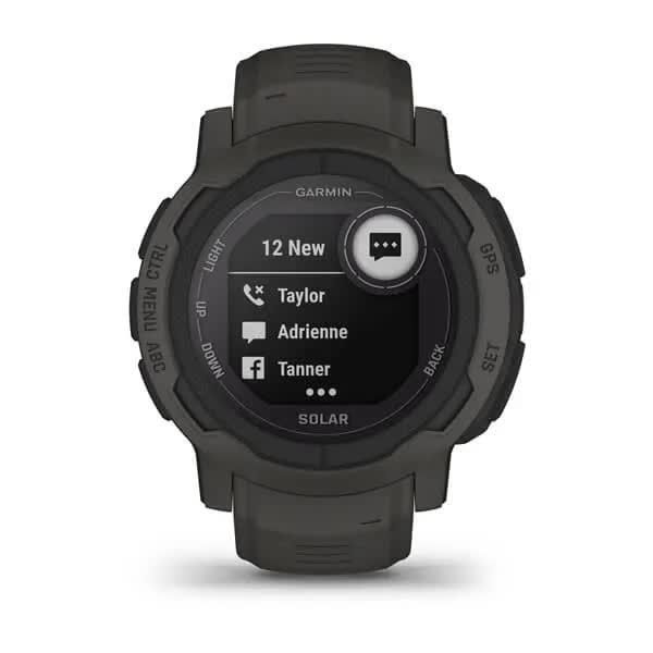 Смарт-годинник Garmin Instinct 2 Solar графіт