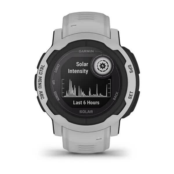 Смарт-часы Garmin Instinct 2 Solar дымчастые серые