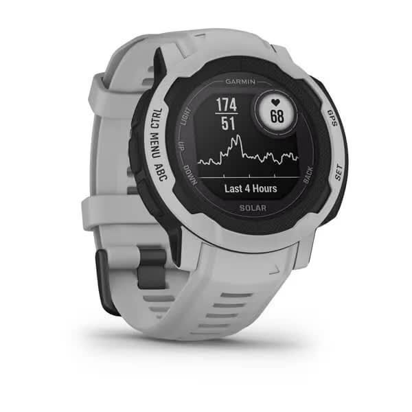 Смарт-часы Garmin Instinct 2 Solar дымчастые серые
