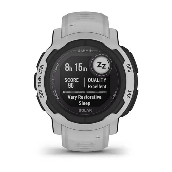 Смарт-часы Garmin Instinct 2 Solar дымчастые серые