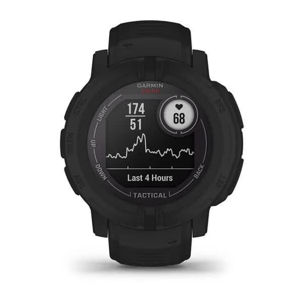 Garmin Instinct 2 Solar Tactical Edition Smartwatch (Black)