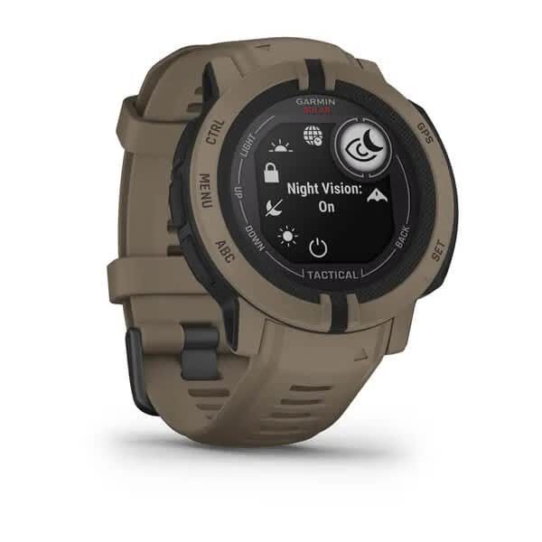 Смарт-годинник Garmin Instinct 2 Solar Tactical Edition коричневий