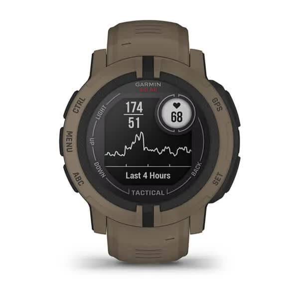 Смарт-годинник Garmin Instinct 2 Solar Tactical Edition коричневий