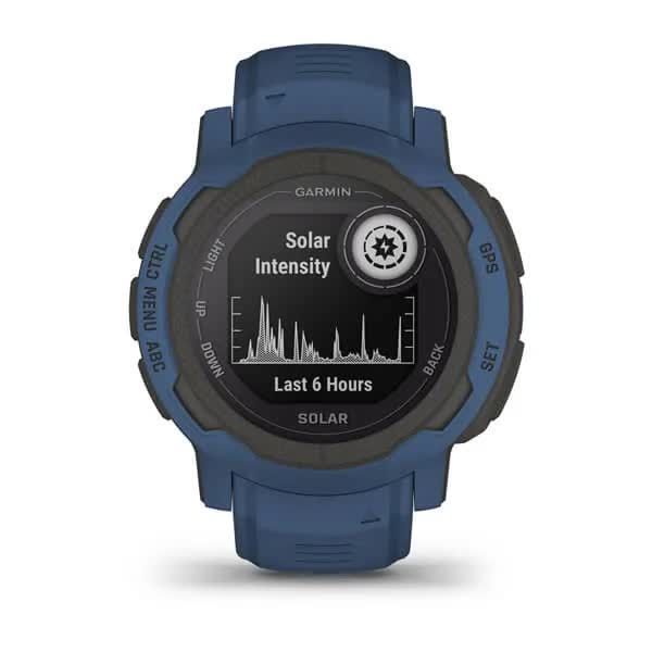 Смарт-годинник Garmin Instinct 2 Solar синій