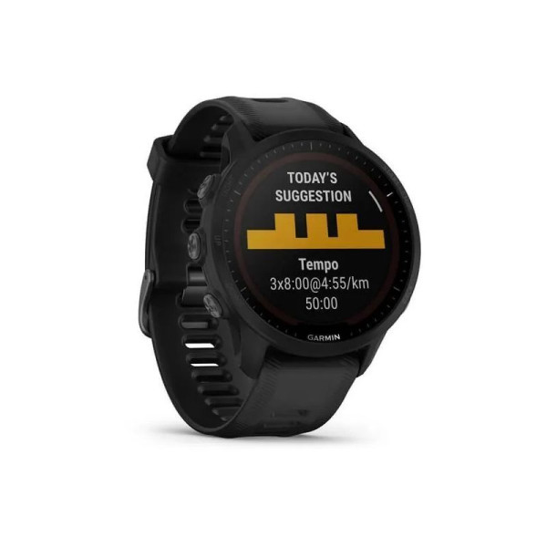 Смарт-годинник Garmin Forerunner 955 Solar чорний
