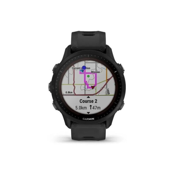 Смарт-годинник Garmin Forerunner 955 Solar чорний