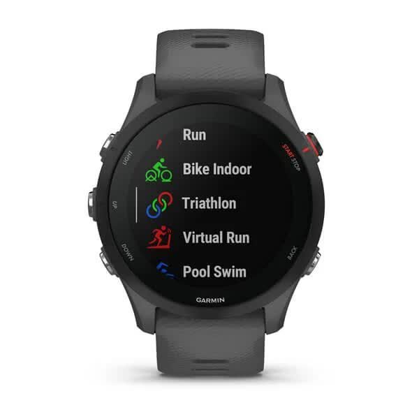 Смарт-часы Garmin Forerunner 255, цвет сланцевый серый
