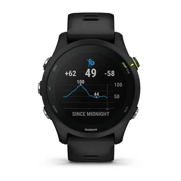Смарт-годинник Garmin Forerunner 255 Music чорний