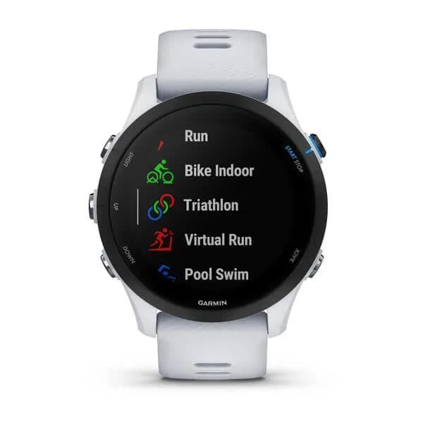 Смарт-часы Garmin Forerunner 255 Music, цвет белый камень