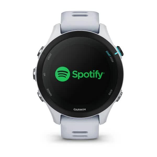 Garmin Forerunner 255S Music Smartwatch in Stone White