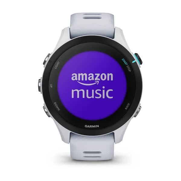 Garmin Forerunner 255S Music Smartwatch in Stone White