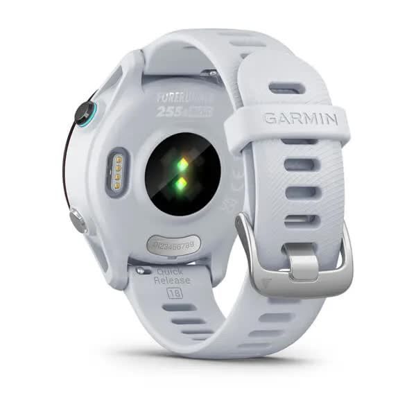 Garmin Forerunner 255S Music Smartwatch in Stone White