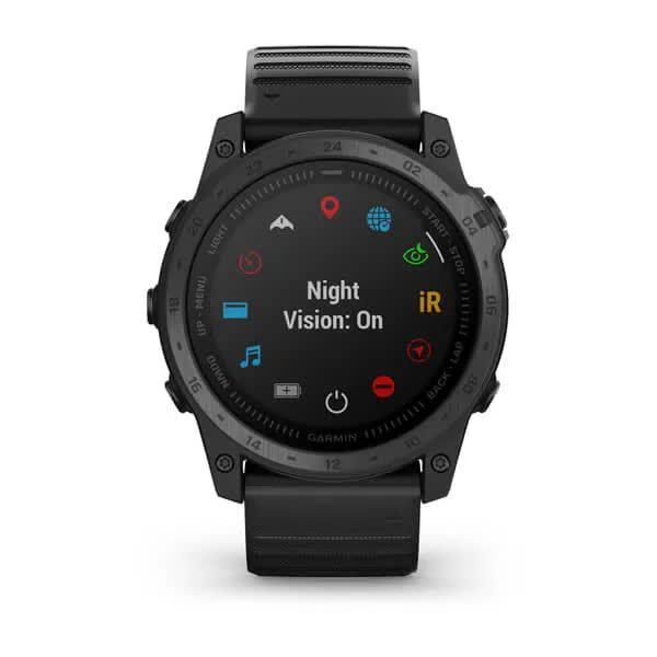 Garmin Tactix 7 Standard Edition Smartwatch in Black with Silicone Strap