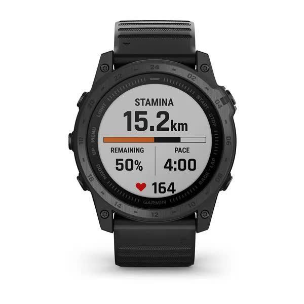Garmin Tactix 7 Standard Edition Smartwatch in Black with Silicone Strap