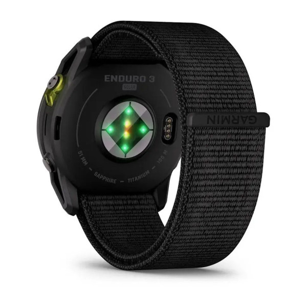 Garmin Enduro 3 Smartwatch with Black UltraFit Nylon Strap