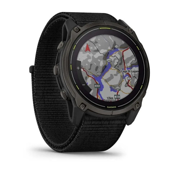 Garmin Enduro 3 Smartwatch with Black UltraFit Nylon Strap