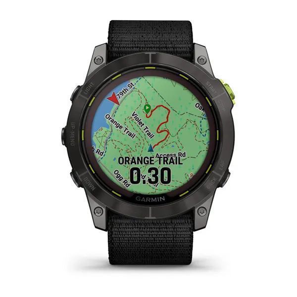 Смарт-годинник Garmin Enduro 2 із чорним нейлоновим ремінцем