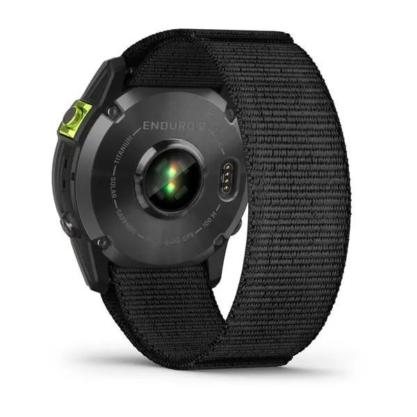 Смарт-годинник Garmin Enduro 2 із чорним нейлоновим ремінцем