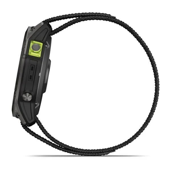 Смарт-годинник Garmin Enduro 2 із чорним нейлоновим ремінцем