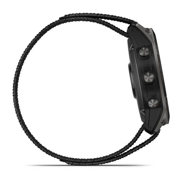 Смарт-годинник Garmin Enduro 2 із чорним нейлоновим ремінцем