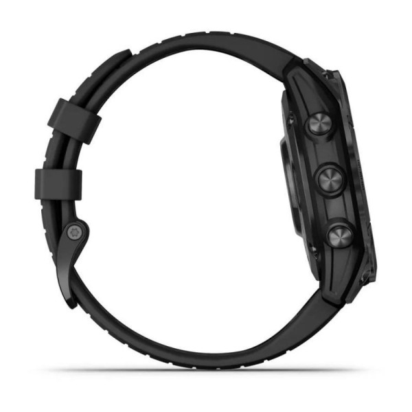 Смарт-годинник Garmin Fenix ​​7 Pro - Solar Edition - сланцево-сірі з чорним ремінцем