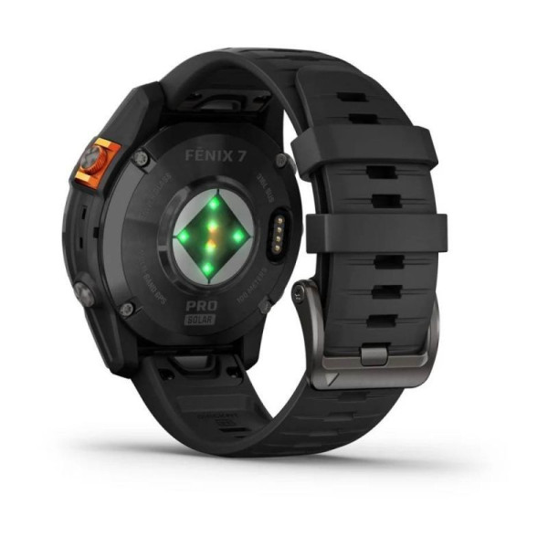 Garmin Fenix ​​7 Pro Smartwatch (Non-Wi-Fi) - Solar Edition - Slate Gray with Black Band