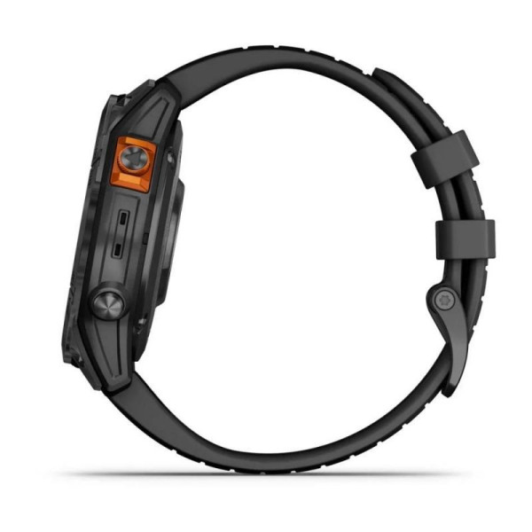 Garmin Fenix ​​7 Pro Smartwatch (Non-Wi-Fi) - Solar Edition - Slate Gray with Black Band
