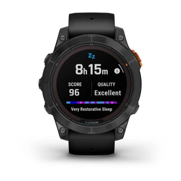 Garmin Fenix ​​7 Pro Smartwatch (Non-Wi-Fi) - Solar Edition - Slate Gray with Black Band