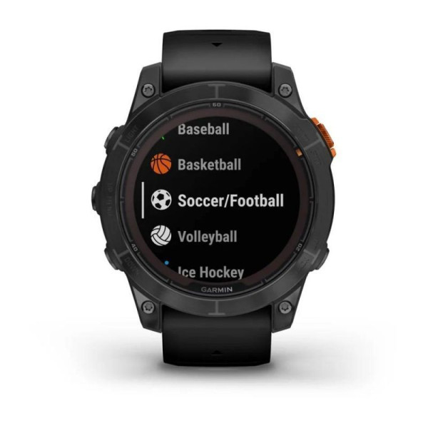 Garmin Fenix ​​7 Pro Smartwatch (Non-Wi-Fi) - Solar Edition - Slate Gray with Black Band