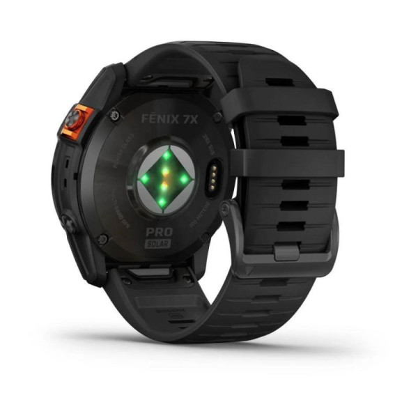 Garmin Fenix ​​7X Pro Solar Edition Smartwatch in Slate Gray with Black Band