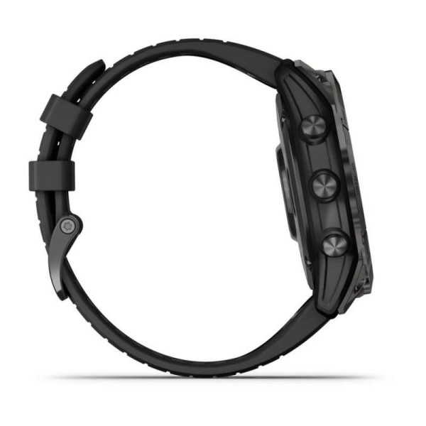 Garmin Fenix ​​7X Pro Solar Edition Smartwatch in Slate Gray with Black Band