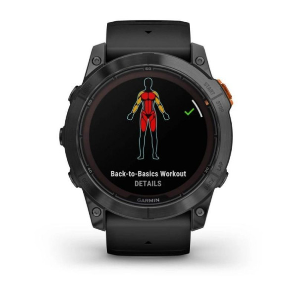 Garmin Fenix ​​7X Pro Solar Edition Smartwatch in Slate Gray with Black Band