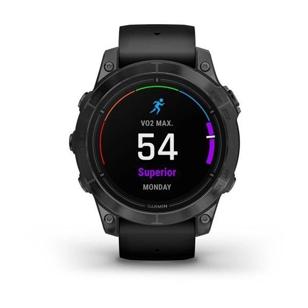 Garmin Epix Pro (Gen 2) - Standard Edition 47mm Smartwatch - Slate Gray with Black Strap